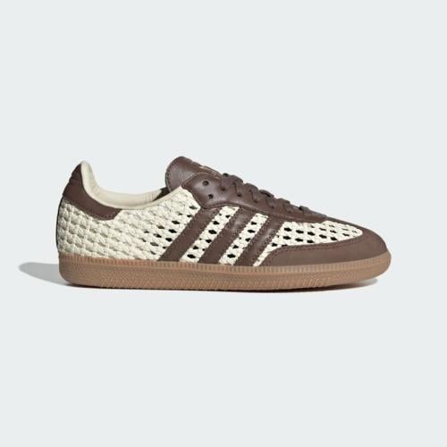 Adidas Samba OG Basketweave Cream White