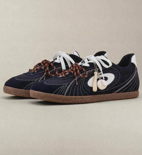 OLD ORDER One Week Curve Navy Sneakers