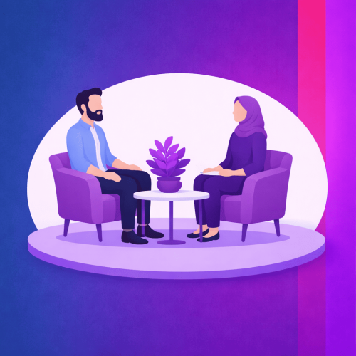 جلسة استشارية حضورية بالاحساء لمدة ساعتين