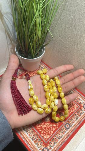 مستكة اصفر كركوشة تفصيل M-1
