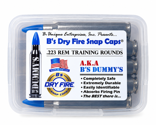 طلقات التدريب B’s Dry Fire Snap Caps – .223 REM