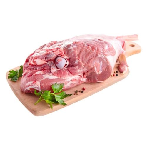 One kilogram of lamb thigh