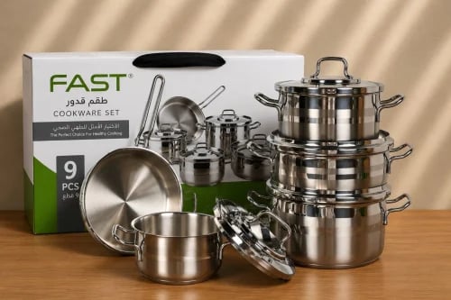 طقم قدور ستانلس ستيل