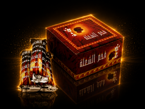 فحم الشعله 80 حبه مقاس صغير