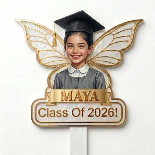 Graduation plaque cork