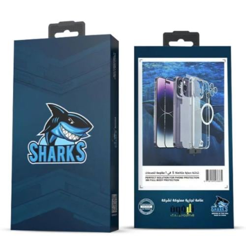 بكج حمايه ايفون 15 ماركه shark