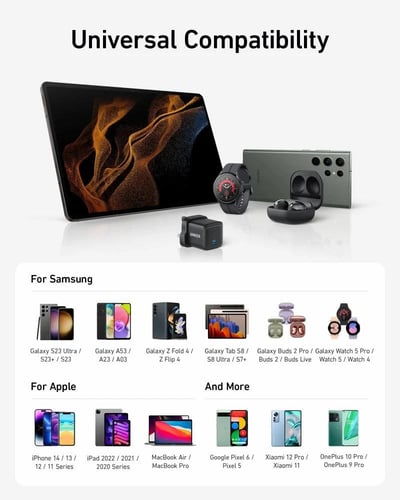 فيش منزلي 313 بمنفذ تايب سي 45W من ANKER