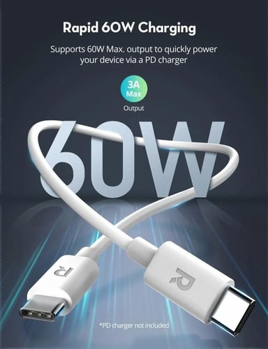 سلك تايب سي جهتين 1 متر من RavPower