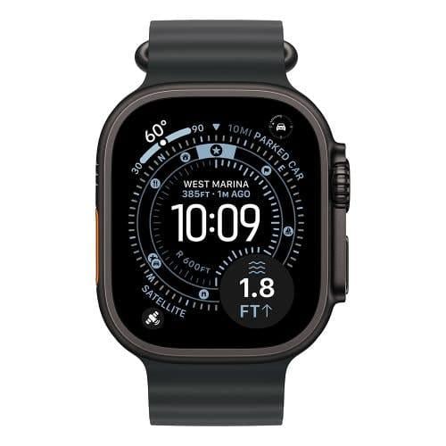 ساعة ابل الترا 2 تيتانيوم اسود