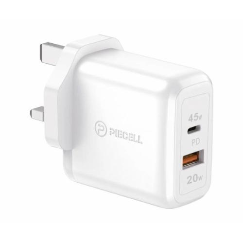فيش منزلي 45W PD منفذين PIECEL