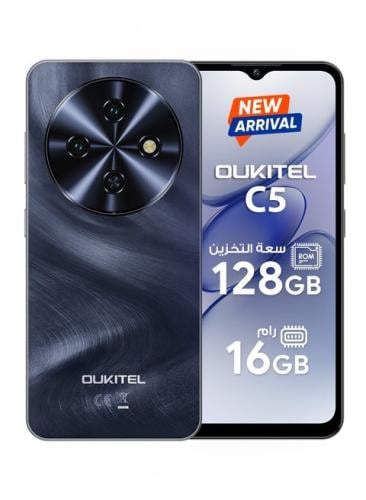 اوكتيل C5 128GB+16GB 4G اسود