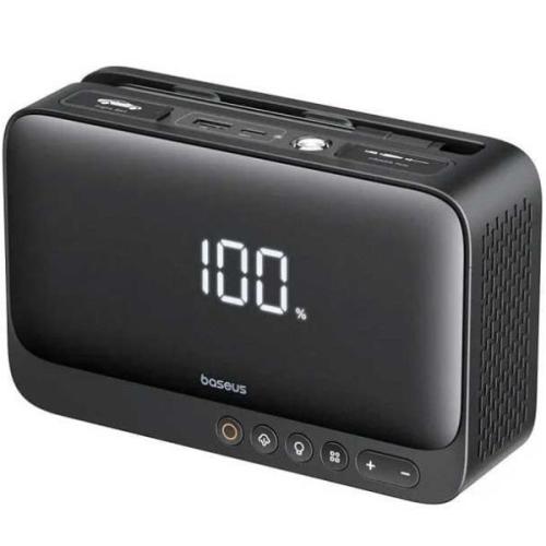 مشغل سيارة 4 في 1 ( مشغل سيارة + منفاخ هواء + شحن...