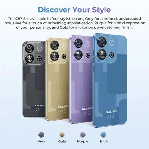 OUKITEL C57 PRO (4+12GB)+128GB BLUE