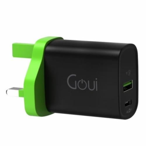 فيش منزلي بمنفذ USB ومنفذ تايب سي 20W من goui