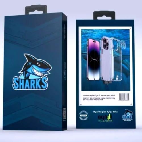 بكج حمايه ايفون 17برو ماكس ماركه shark