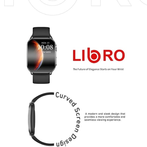 ساعة LIBRO الذكية اسود