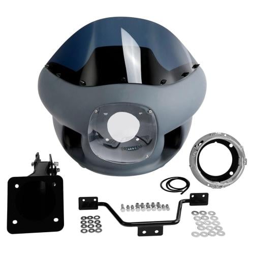 TCMT 7" Headlight Front Upper Fairing Cowl Mount F...