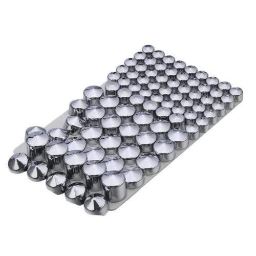 76-TCMT Bolts Toppers Caps Kit Fit For Harley Dyna...
