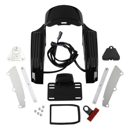 TCMT Rear Fender Fascia Set Fit For Harley Touring...