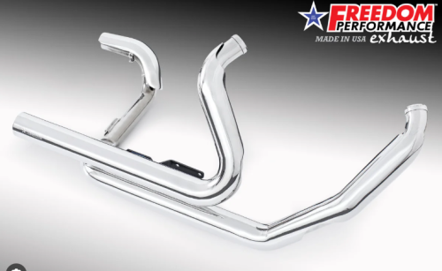 (Feedom True Dual Tuck & Under Header M8 Touring F...