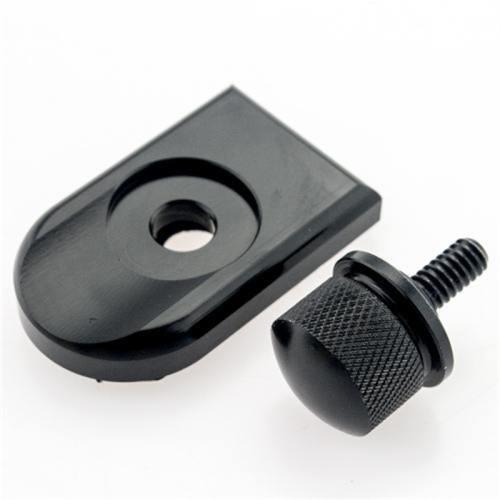 Motorcycle Rear Seat Bolt & Nut Series (Silver/Bla...