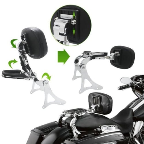Chrome Driver/Passenger Backrest Series (Touring 1...