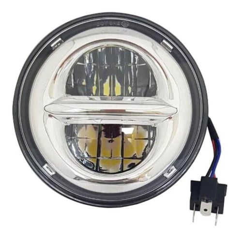 5.75 50WATT headlight with Horizonal DRL Bar شمعة...