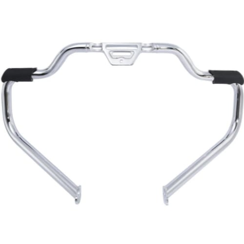 Mustache Engine Guard Series (Chrome/Black - Softa...