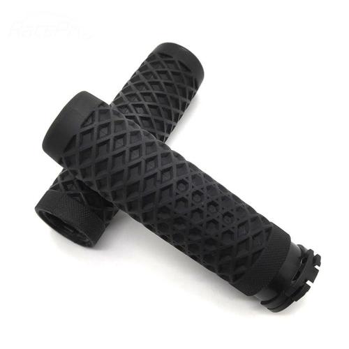 Motorcycle handlebar cover مقابض يد ربل (مطاط) باللون الأسود