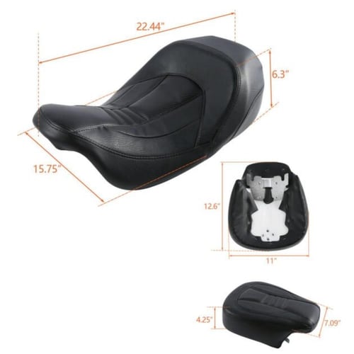 TCMT Driver & Passenger Seats Fit For Harley CVO R...