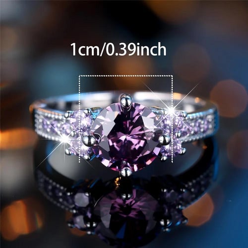 خاتم من الزريكون للنساء