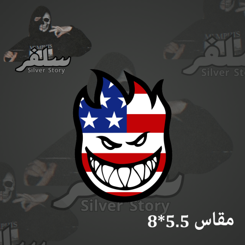 استكر الشعله علم امريكا