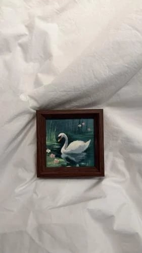 Swan painting