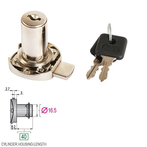 قفل اثاث خشب دائري