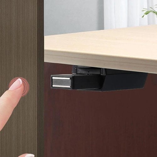 قفل دفع مغناطيسي ثقيل من الزنك