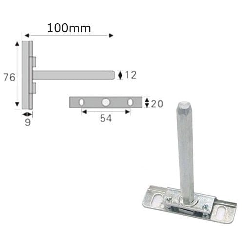 حامل أرفف مخفي