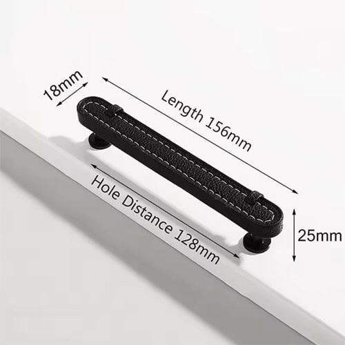 مقابض جلدية فاخرة بخياطة أنيقة