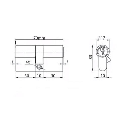 قلب كيلون – مقاس 70 ملم
