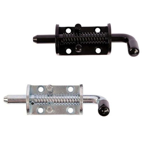 مزلاج زنبركي معدني بطول 136 ملم