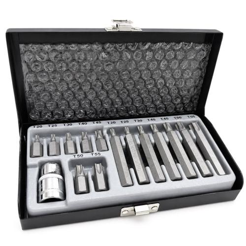 15-Piece Torx Bit Set – Chrome Vanadium