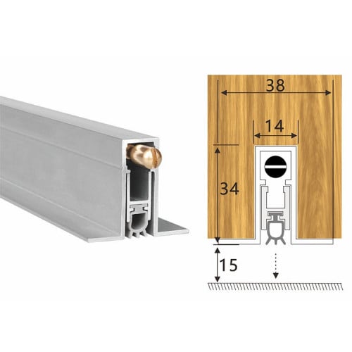 فرشة باب اوتوماتيك ربل دفن