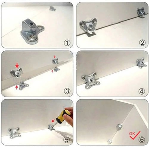 دعامة ركنية للتثبيت – تثبيت ذكي وآمن للألواح والفو...