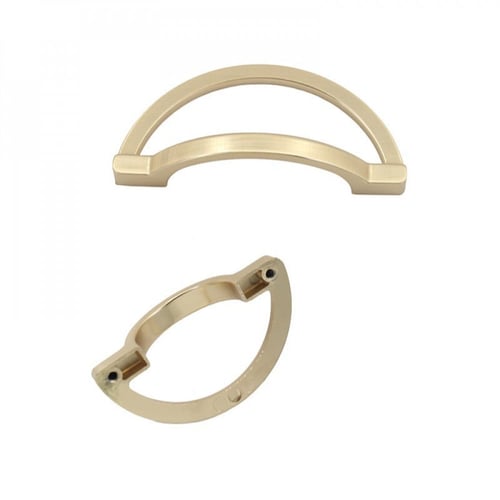 مقابض خزانة بتصميم نصف دائري