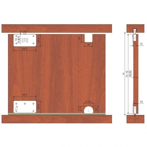 كفرات سحاب للأثاث – طقم يتحمل حتى 40 كجم