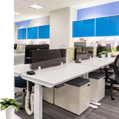 حامل زجاج مكتبي