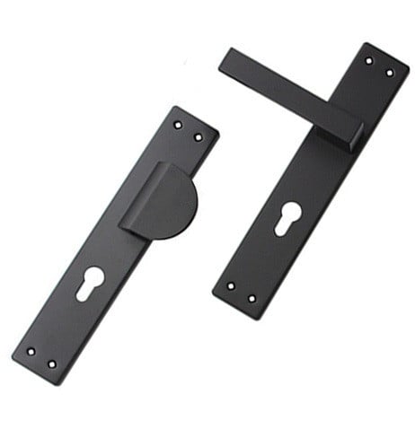 مقبض باب ثابت ومتحرك