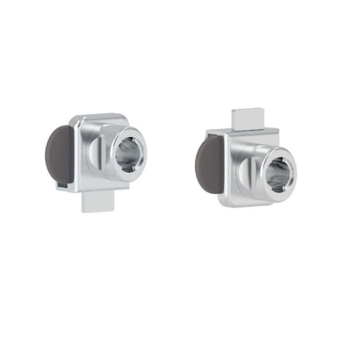 قفل اثاث زجاج درفتين