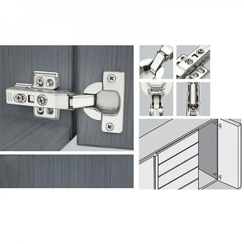 مفصلة خزائن هيدروليك بإغلاق ناعم – 40 مم