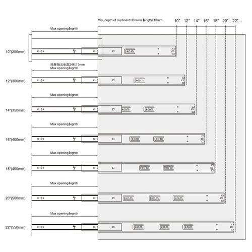سحاب درج ضغط ودفع لون اسود