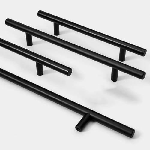 مقابض أثاث معدنية – لون أسود مطفي